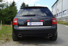 Fox Edelstahl Duplex Sportauspuff-Komplettanlage ab Kat Audi RS6 4B Tyo C5 Limousine u. Avant 140x90mm oval eingerollt abgeschrägt - Abb. 2