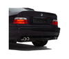 Fox Edelstahl Duplex Sportauspuff inkl. Verbindungsrohr BMW 3er E36 325i 328i Limo Touring Coupe Cabrio 2x76mm rund eingerollt gerade mit Absorber - Abb. 2
