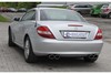 Fox Edelstahl Duplex Sportauspuff-Komplettanlage ab Kat Mercedes SLK R171 3.0l 3.5l 2x115x85mm oval eingerollt abgeschrägt - Abb. 2