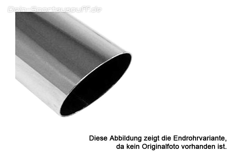 Fox Edelstahl Auspuff Endrohr zum Anschweißen 129x106mm oval Länge 300mm  Typ 30 günstig online kaufen auf