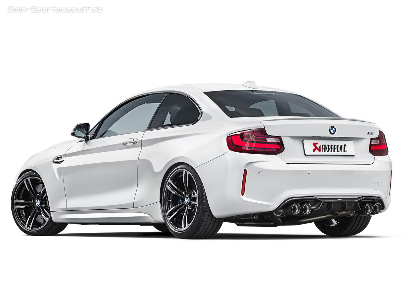 Akrapovic Evolution Line Titan Duplex Komplettanlage ab Kat BMW M2 Coupe F87  günstig online kaufen 