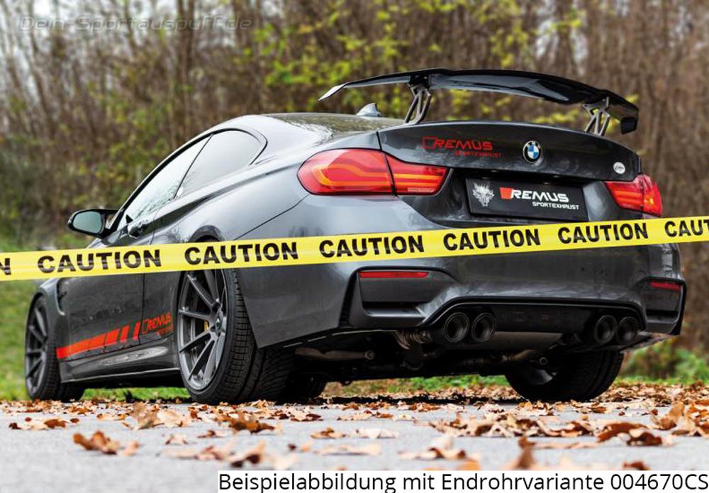 Remus Sportauspuff BMW M4 Competition F82 Coupe inkl ...