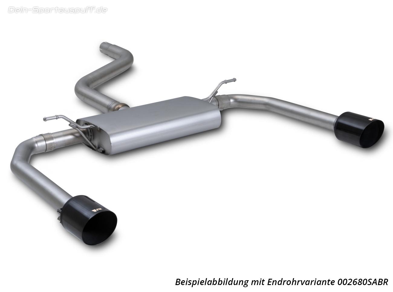 REMUS* Sportauspuff Edelstahl, mit poliertem Doppelauspuffrohr und  integriertem Ventil - Ford Online-Zubehörkatalog