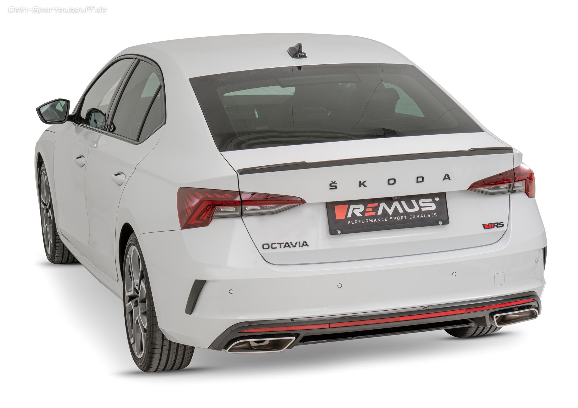 Remus Sportauspuff Skoda store Octavia RS NS Kombi / limo Sport aga Rem