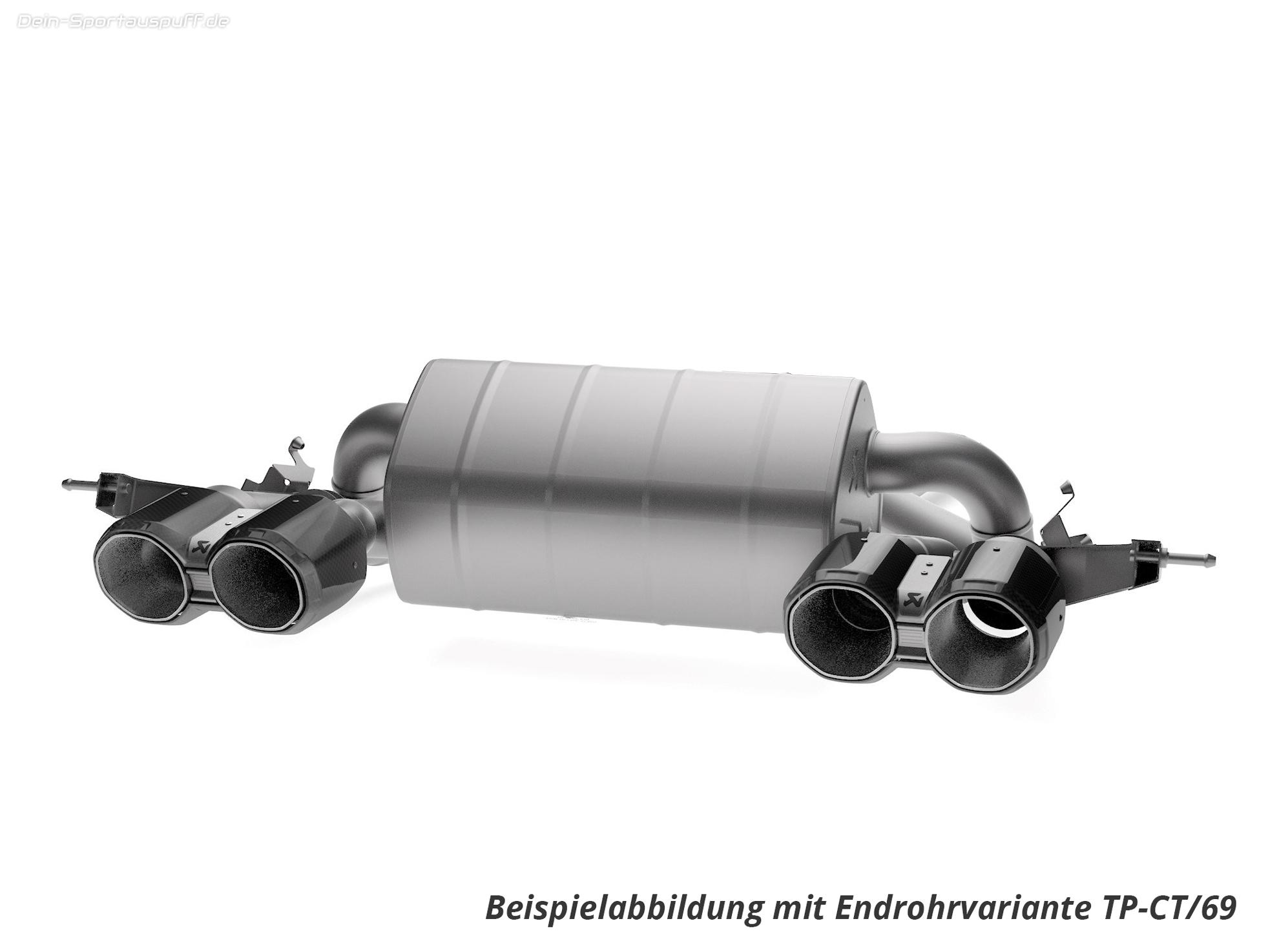 Akrapovic Slip-On Titan Duplex Sportauspuff BMW M4 G82 + Competition inkl.  Endrohrsatz nach Wahl günstig online kaufen 
