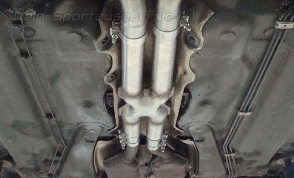 Verbindungsrohr VW Passat 3B 3BG 4-Motion mit Doppel-Kat Verbindungsrohr VW Passat 3B 3BG 4-Motion mit Doppel-Kat